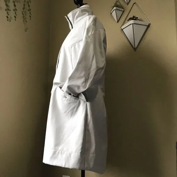 Light Grey Mid Length Jacket - Picture 3 of 8